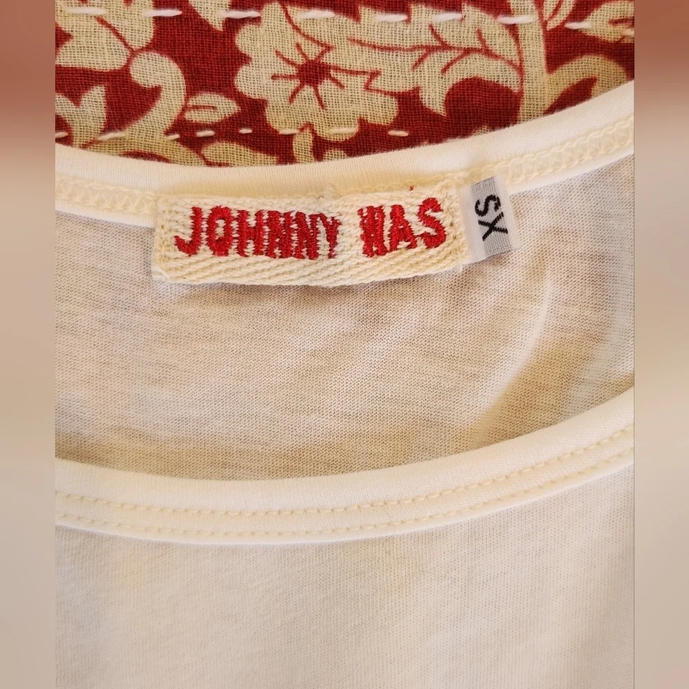 || JOHNNY WAS || Talavera slip, tanktop, pajamas, cream, spaghetti straps, sz xs